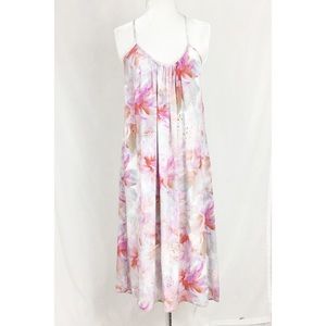 Kain Label Silk criss-cross midi dress